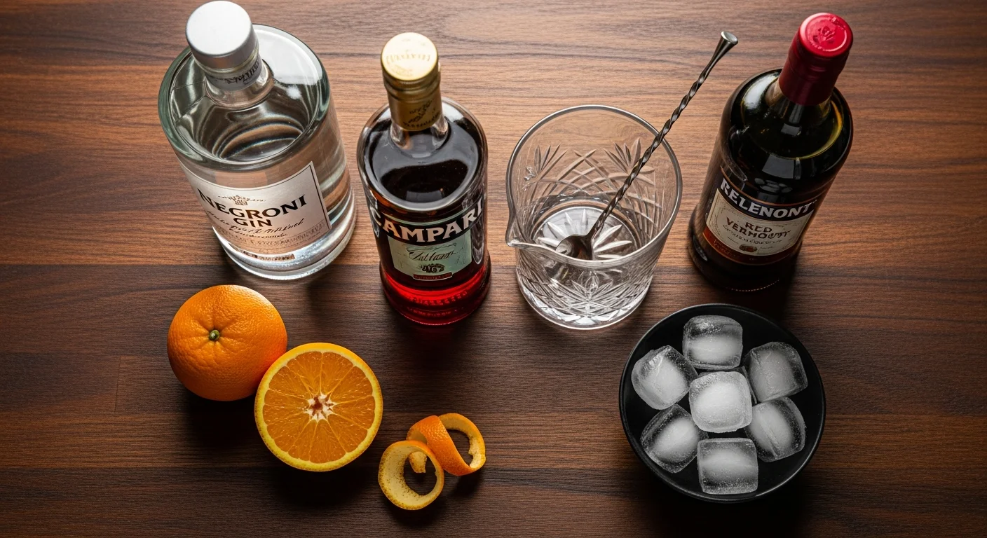 Recette Negroni : le cocktail classique